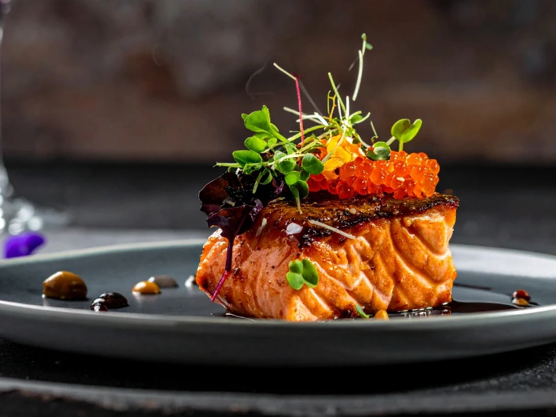 Brain-healthy microgreens paired with omega-3-rich foods.