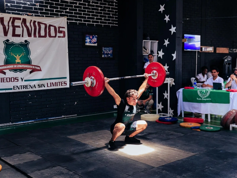 Image of an athlete performing.