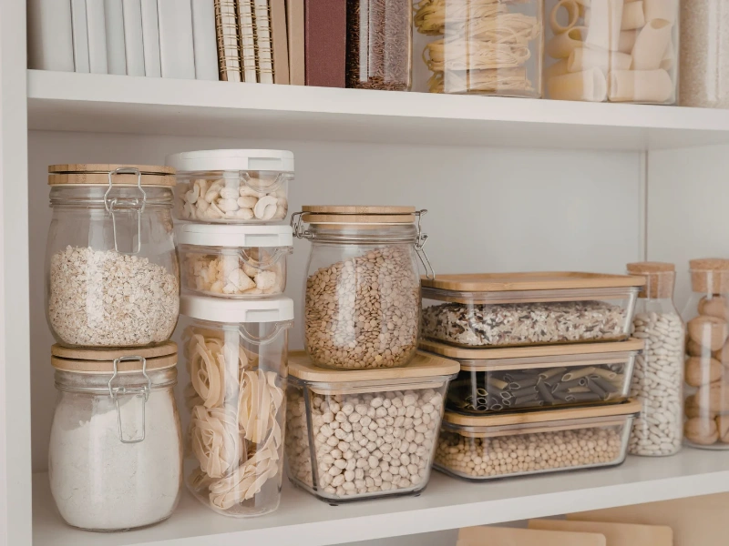 Image of storage pantry.