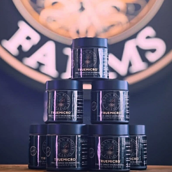 TrueMicro freeze-dried microgreens subscription jar ready to ship.