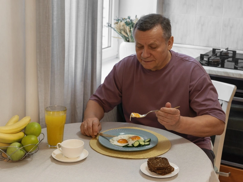 Image representing a sustainable daily nutrition habit.