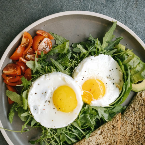 Image showing eggs prepared for a high-protein energy meal.