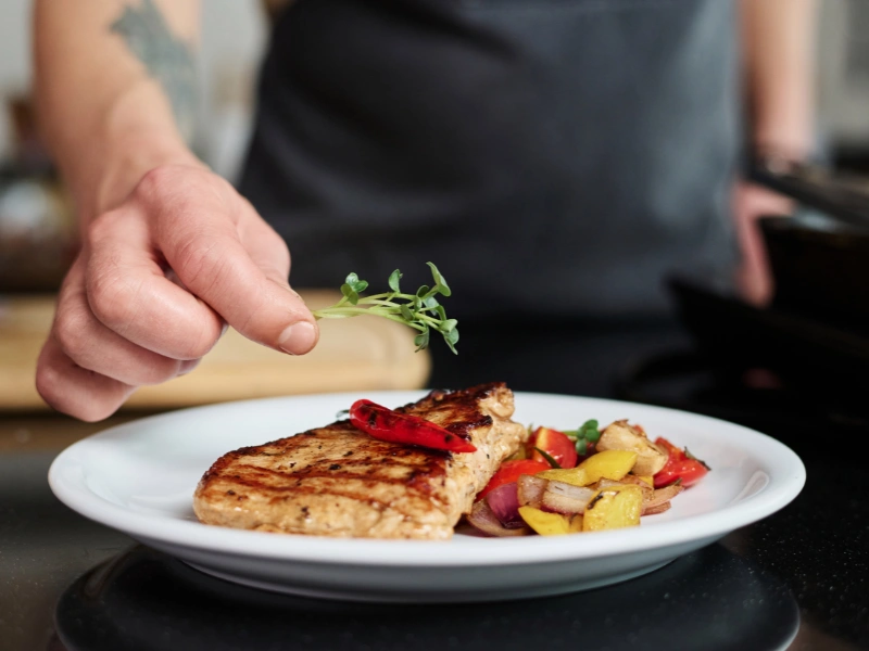 Image showing microgreens added to daily meals.