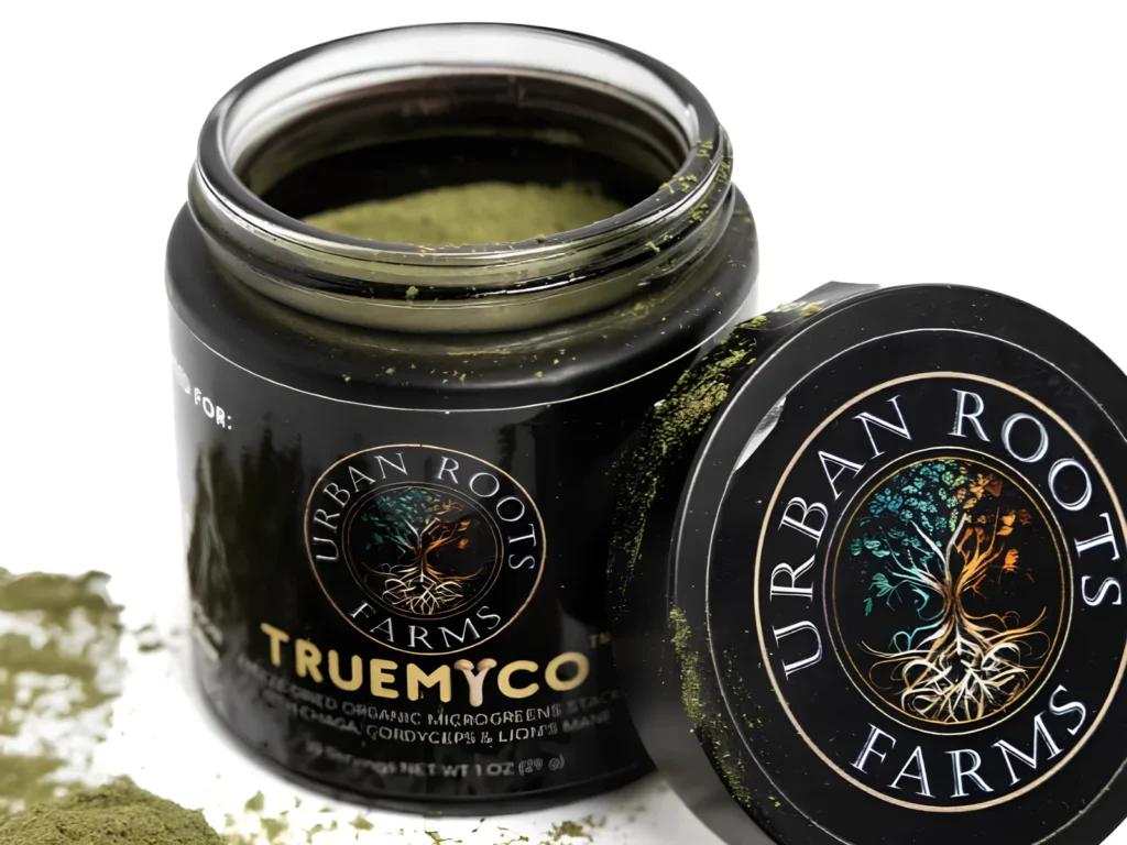 Image of a TrueMyco jar.