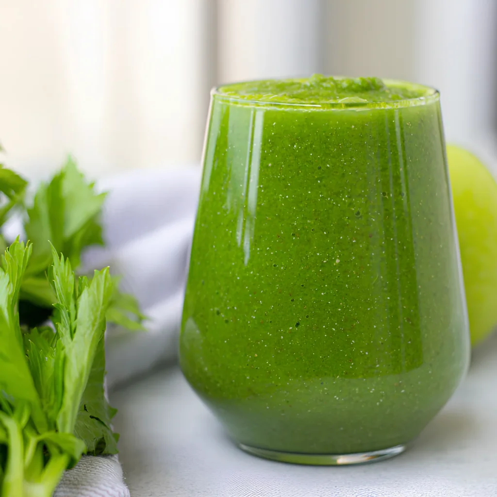 Image of protein-packed green smoothie.