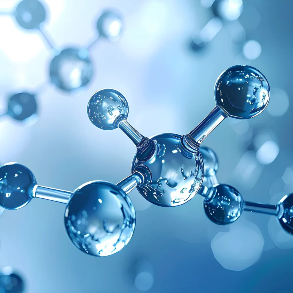 Image showing compond moleculues